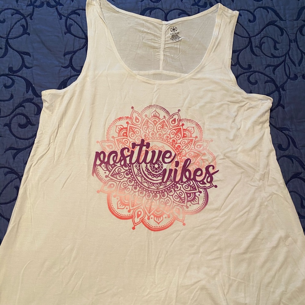 Gaiam White Tank